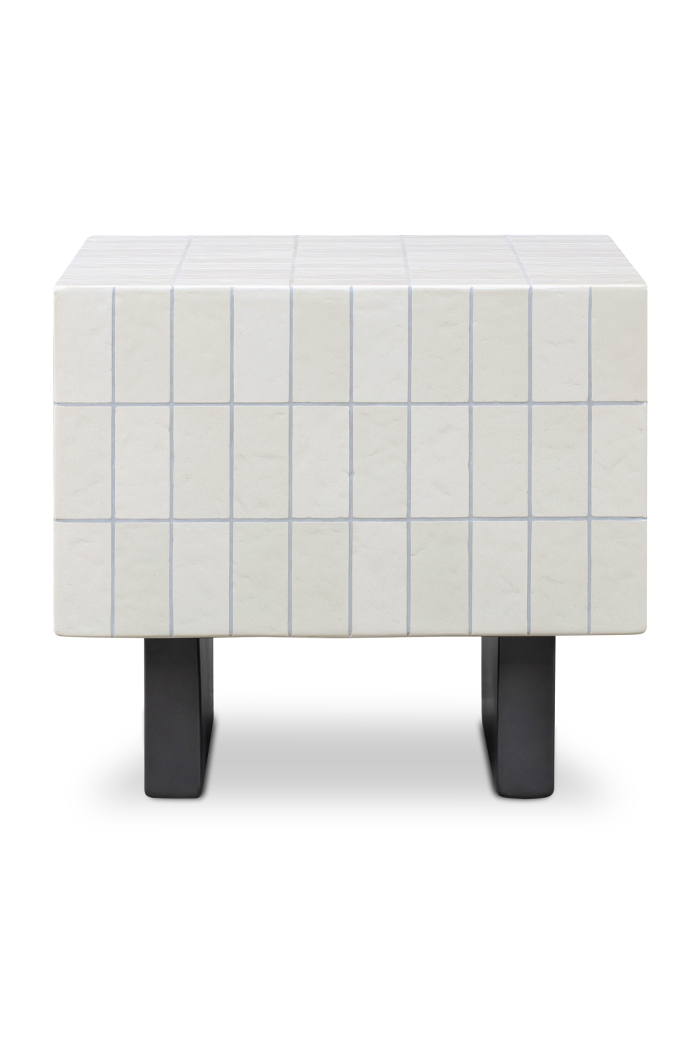 Modern European furniture - Glazed Concrete Outdoor Side Table - www.oroa.com | Oroa.com