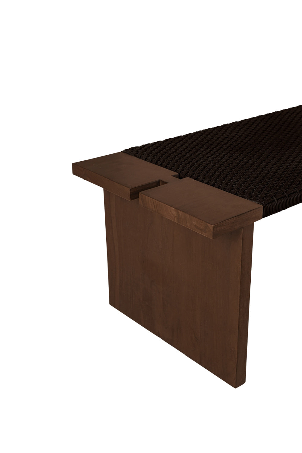Modern European furniture - Brown Hyacinth Outdoor Bench - www.oroa.com | Oroa.com