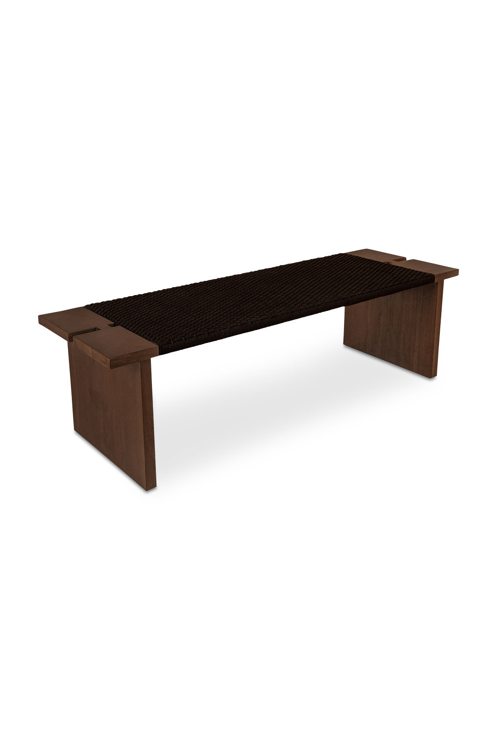 Modern European furniture - Brown Hyacinth Outdoor Bench - www.oroa.com | Oroa.com