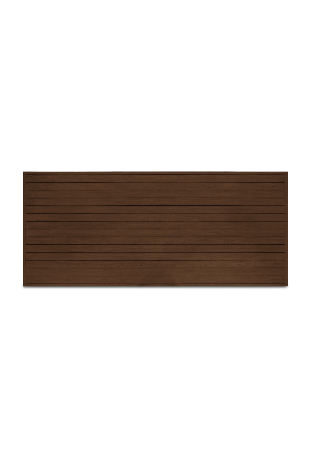 Modern European furniture - Slatted Teak Outdoor Dining Table - www.oroa.com | Oroa.com