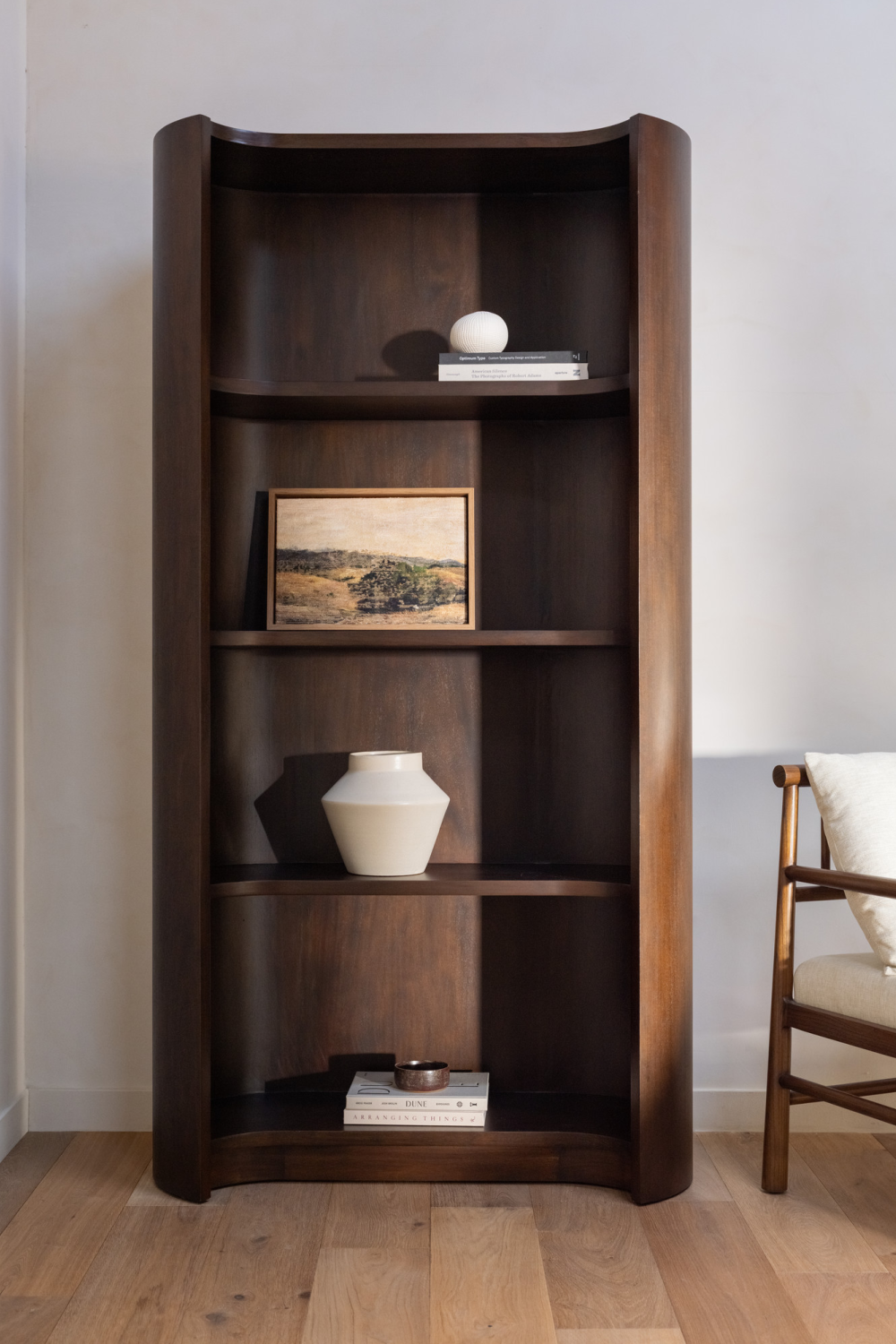Modern European furniture - Solid Mahogany Bookcase - www.oroa.com | Oroa.com