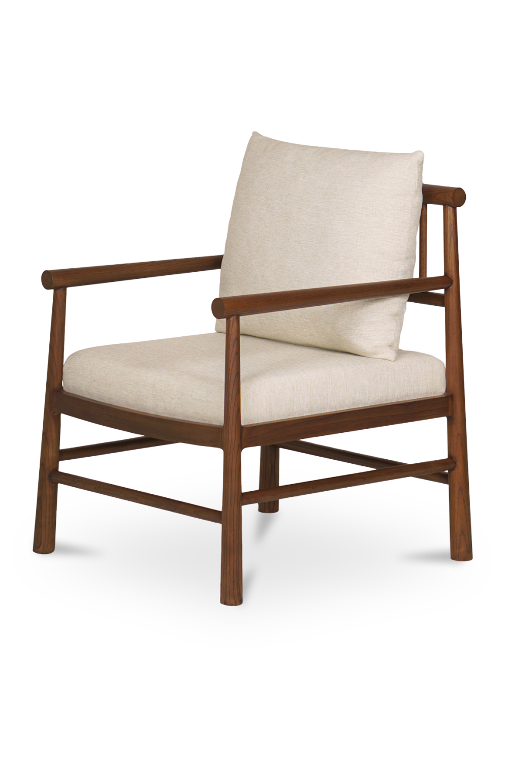 Modern European furniture - Sungkai Wood Framed Accent Chair - www.oroa.com | Oroa.com