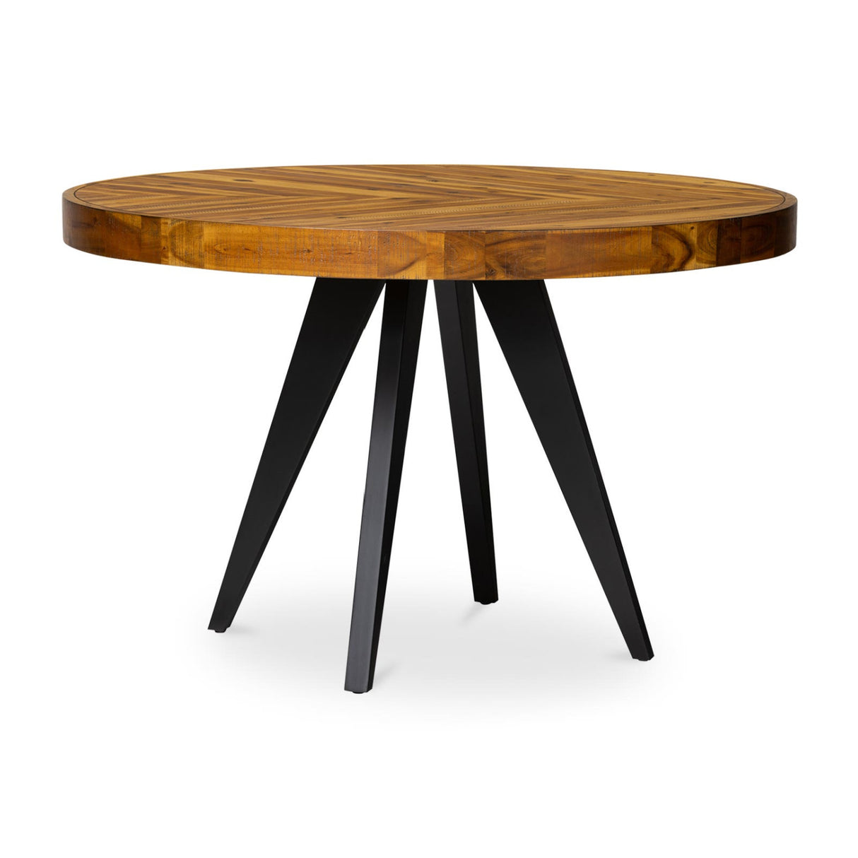 Modern European furniture - Parquet Patterned Wooden Dining Table - www.oroa.com | Oroa.com