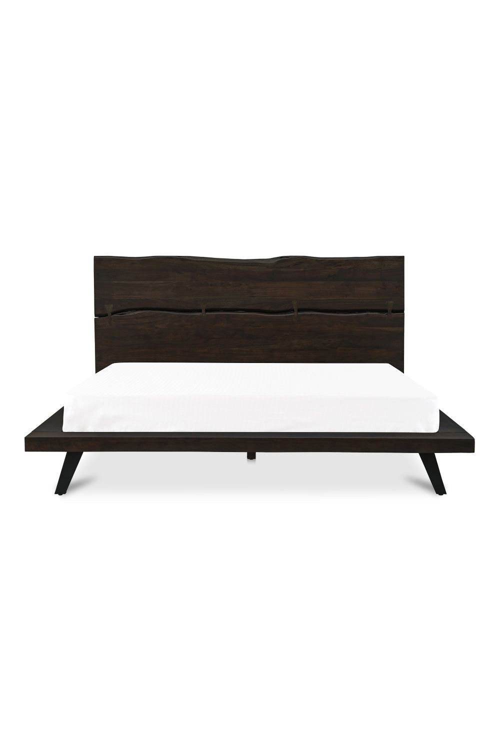 Modern European furniture - Brown Solid Acacia Bed - www.oroa.com | Oroa.com
