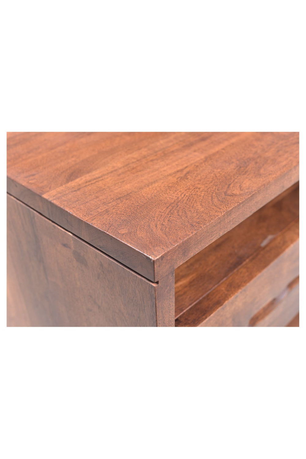 Modern European furniture - Solid Acacia 1-Drawer Nightstand - www.oroa.com | Oroa.com