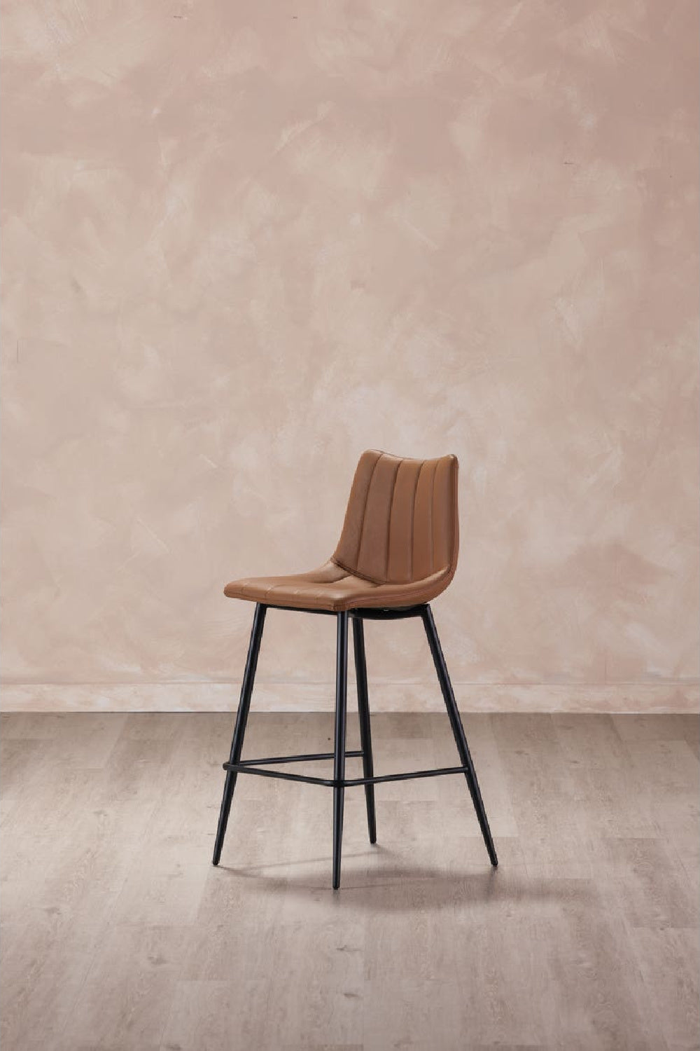 Modern European furniture - Vertical Stitched Counter Stools (2) - www.oroa.com | Oroa.com