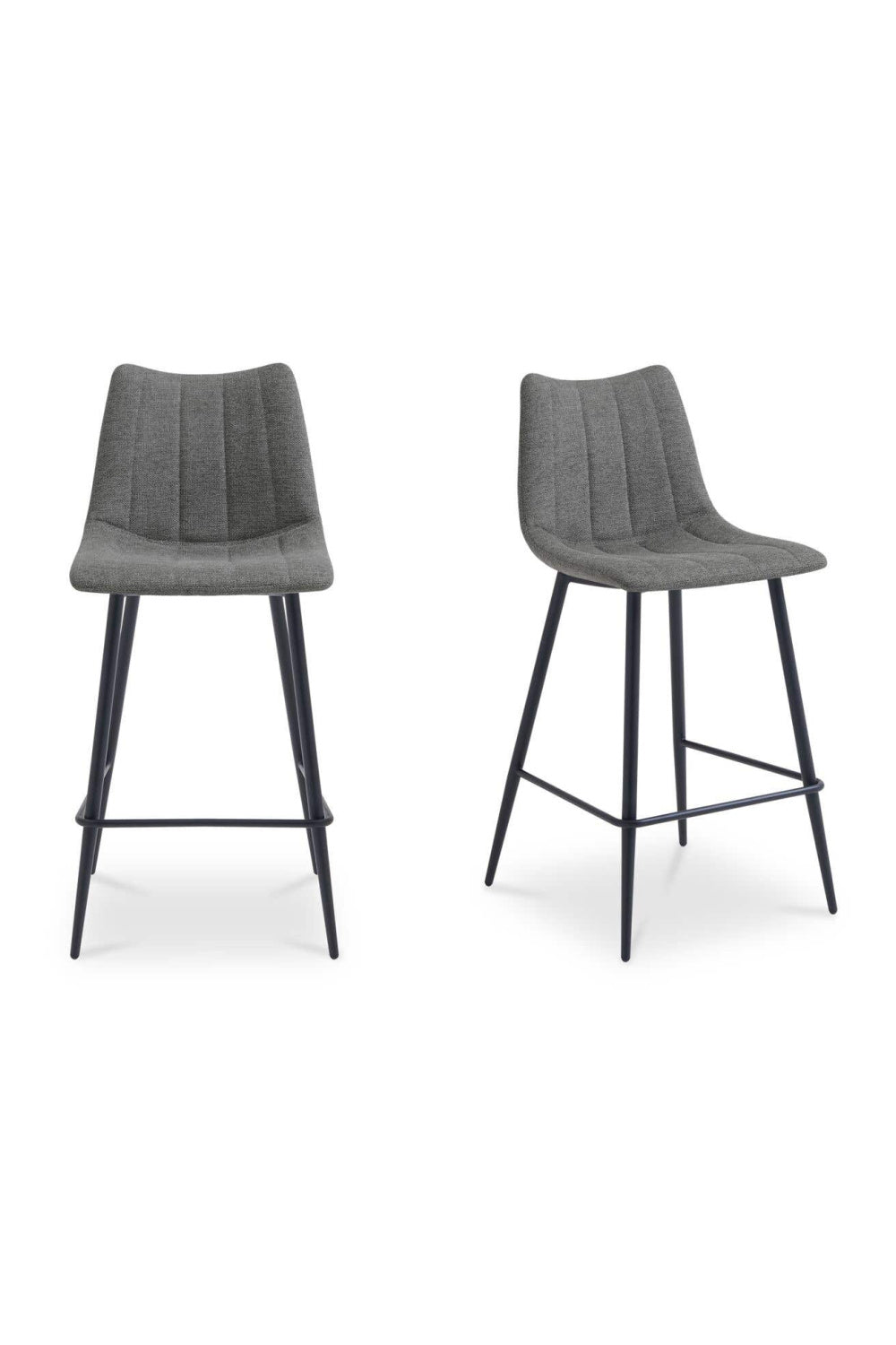 Modern European furniture - Vertical Stitched Counter Stools (2) - www.oroa.com | Oroa.com