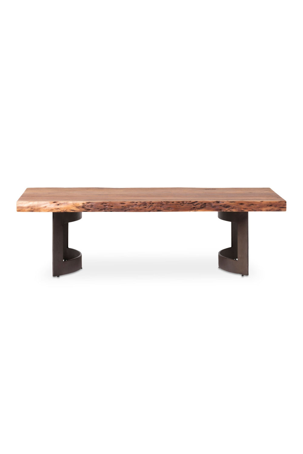 Modern European furniture - Brown Acacia Coffee Table - www.oroa.com | Oroa.com