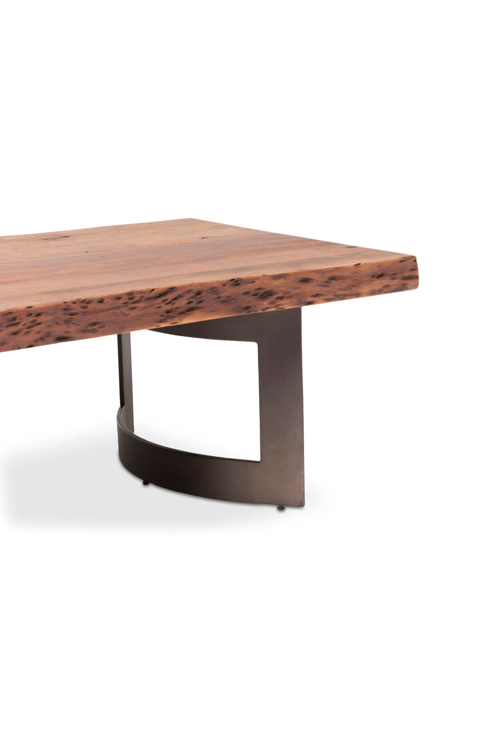 Modern European furniture - Brown Acacia Coffee Table - www.oroa.com | Oroa.com