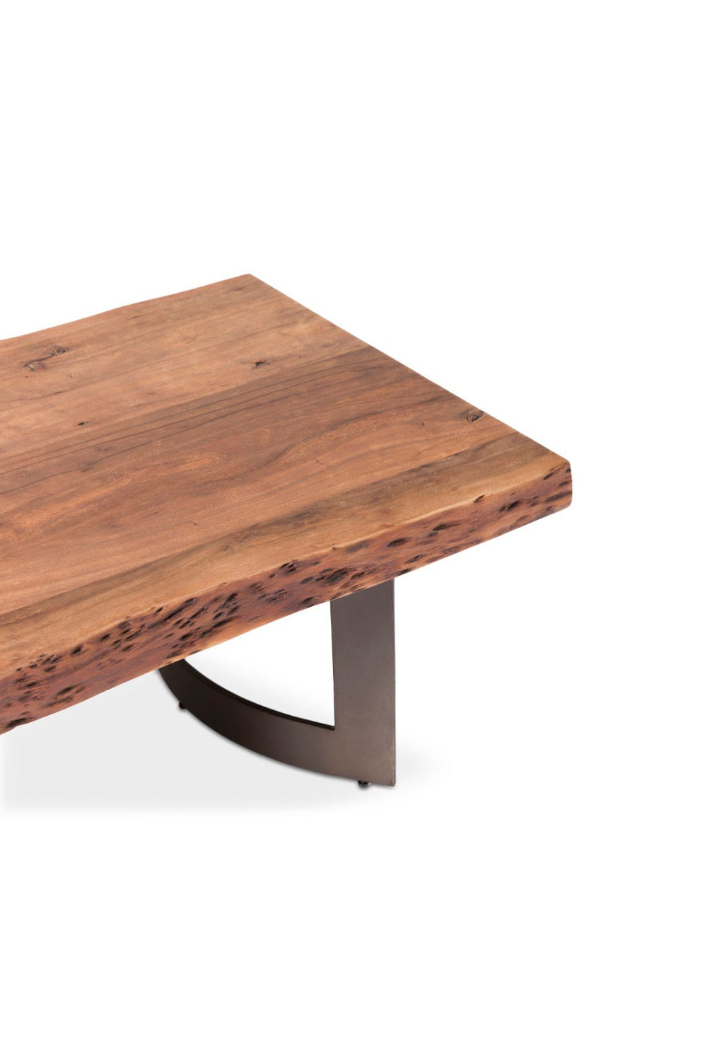 Modern European furniture - Brown Acacia Coffee Table - www.oroa.com | Oroa.com