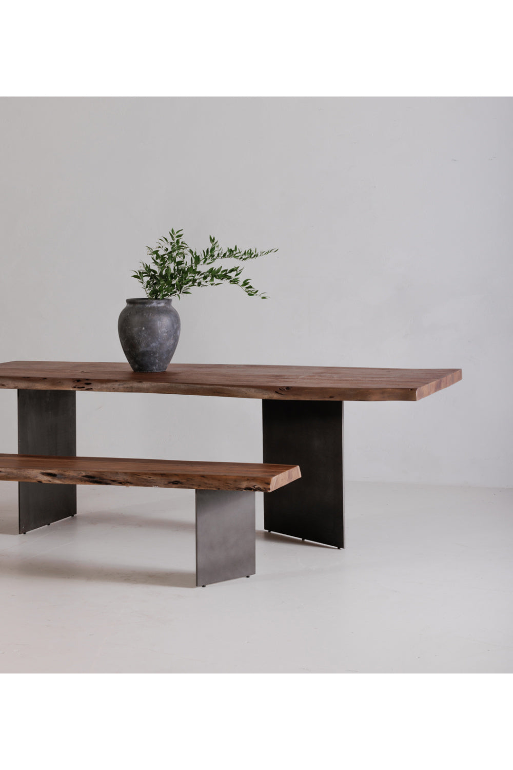 Modern European furniture - Solid Acacia Rustic Dining Table - www.oroa.com | Oroa.com