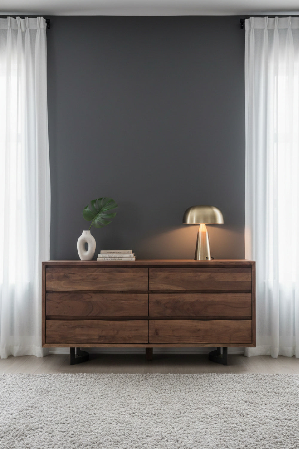 Modern European furniture - Solid Oak 6-Drawer Dresser - www.oroa.com | Oroa.com