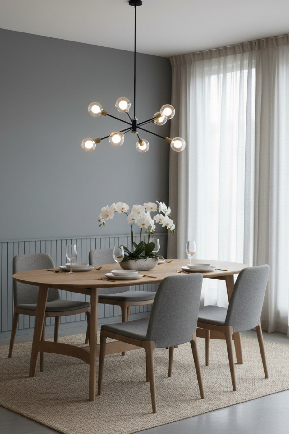 Modern European furniture - Oak Scandinavian Dining Table S - www.oroa.com | Oroa.com