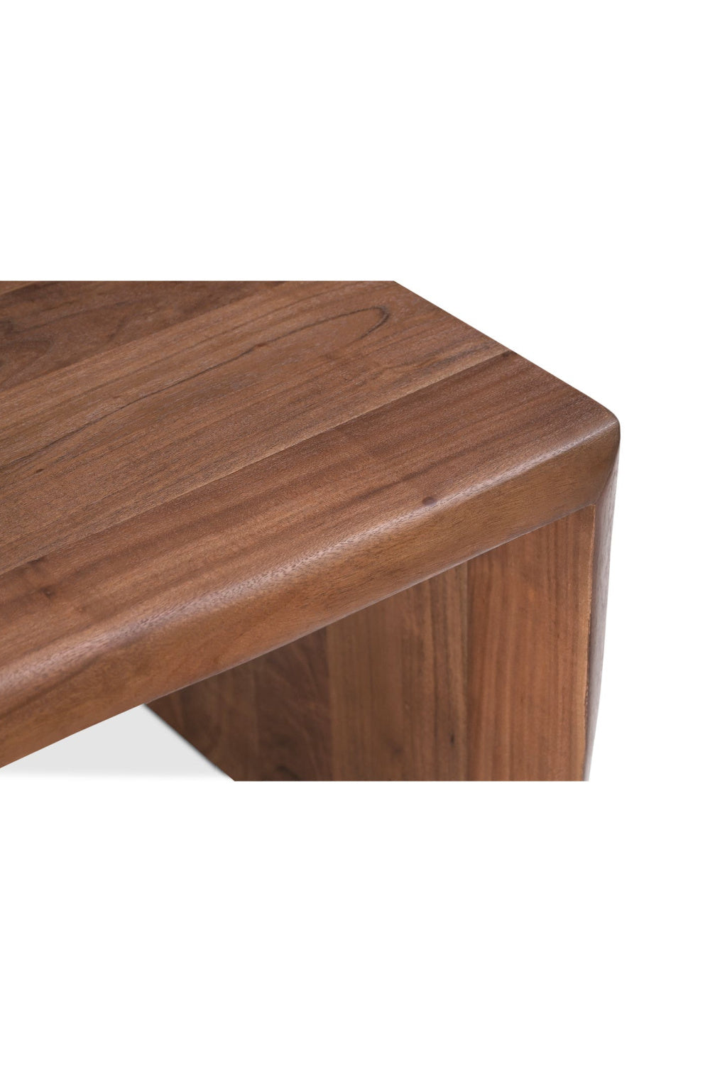 Modern European furniture - Brown Acacia Side Table - www.oroa.com | Oroa.com