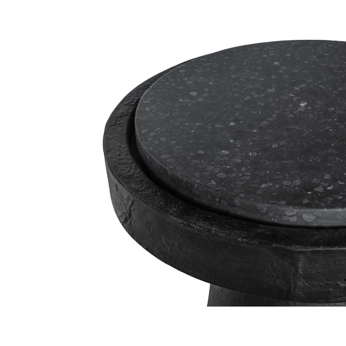 Modern European furniture - Indoor/Outdoor Terrazzo Accent Table - www.oroa.com | Oroa.com