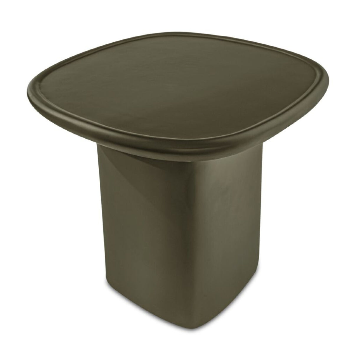 Modern European furniture - Square Concrete Outdoor Side Table - www.oroa.com | Oroa.com