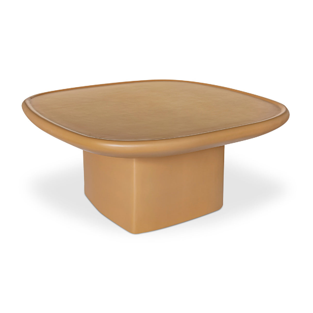 Modern European furniture - Oval Concrete Outdoor Coffee Table - www.oroa.com | Oroa.com