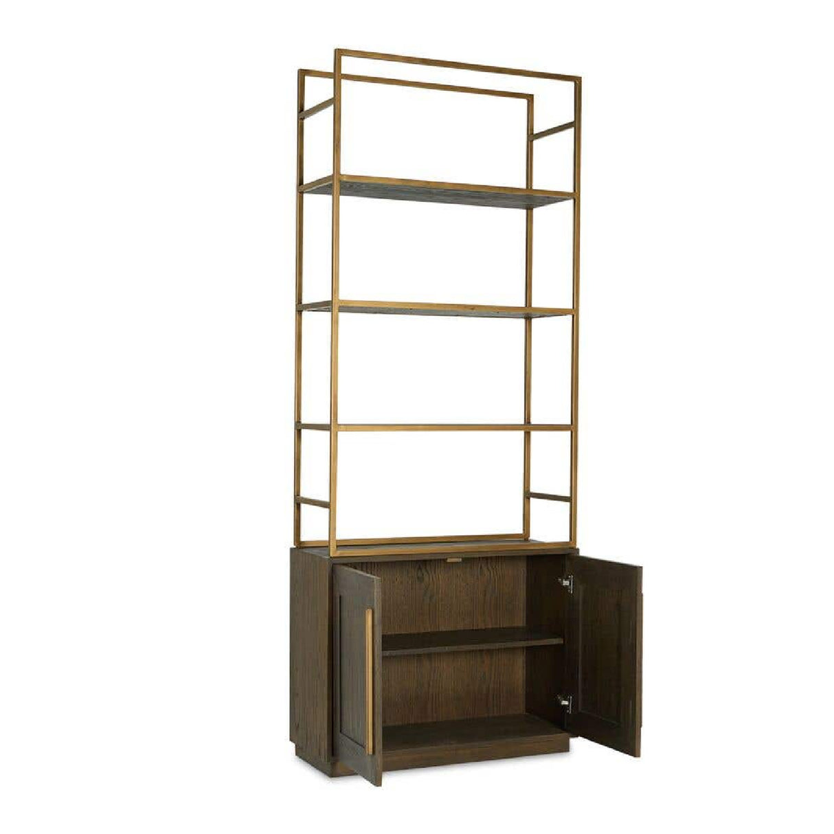 Modern European furniture - Solid Oak 2-Door Bookshelf - www.oroa.com | Oroa.com