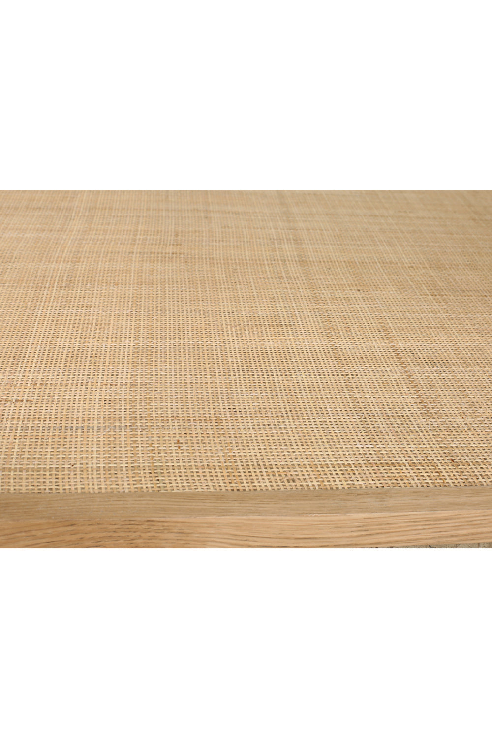 Modern European furniture - Glass & Cane Coffee Table - www.oroa.com | Oroa.com