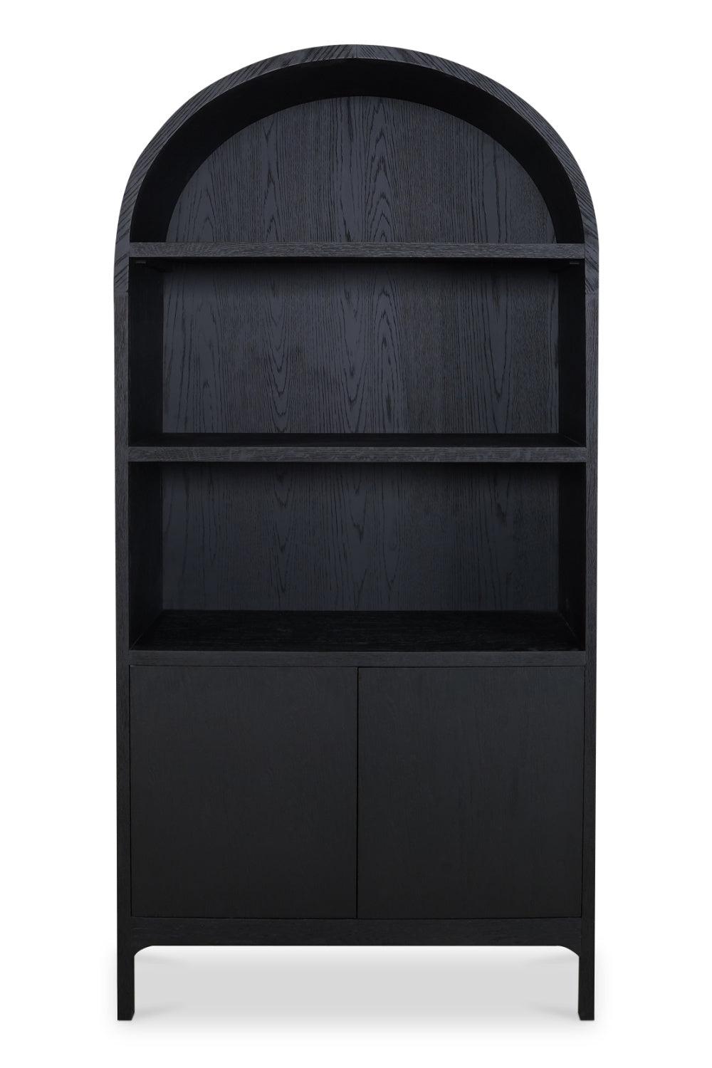 Modern European furniture - Black Oak Arched Cabinet - www.oroa.com | Oroa.com