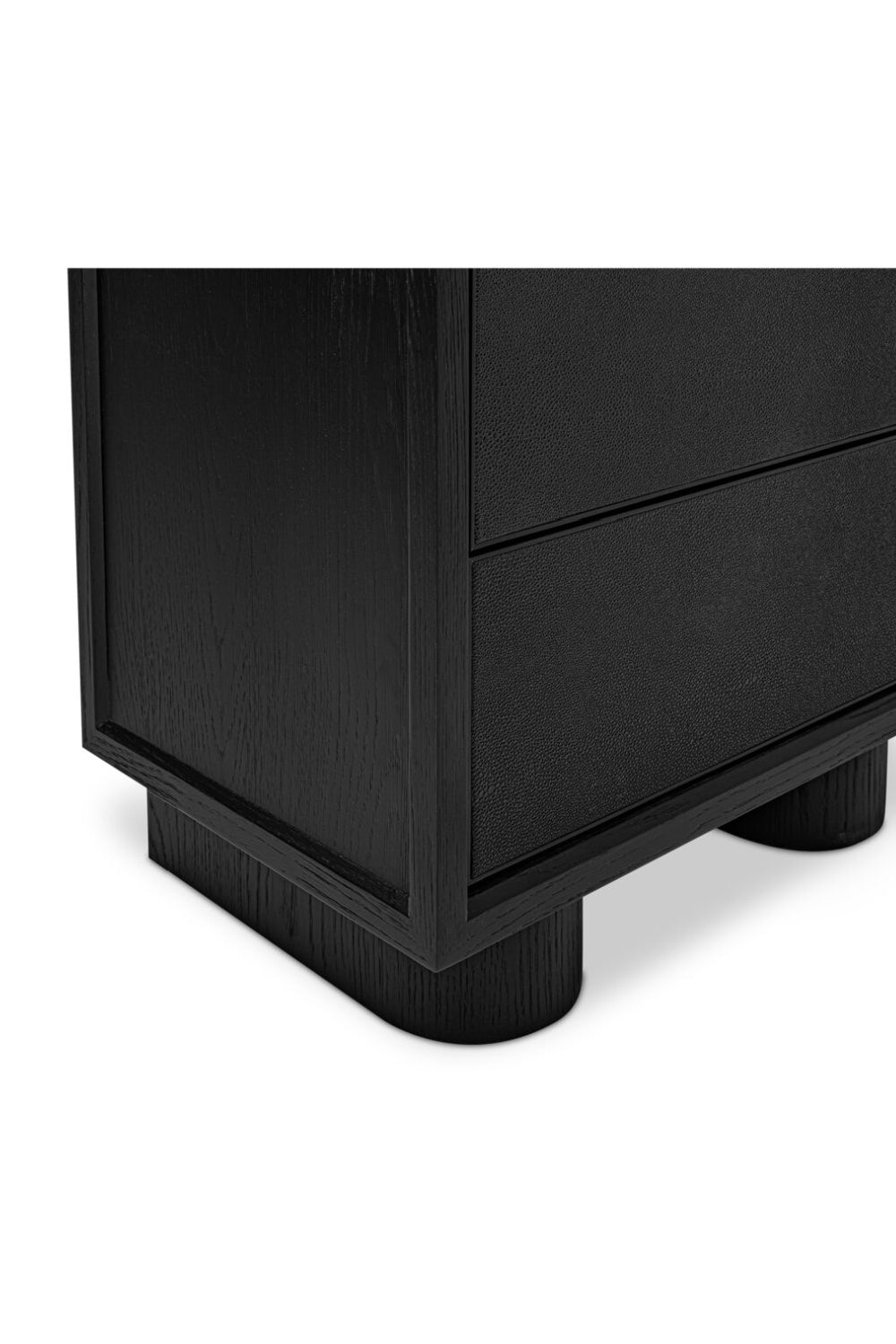 Modern European furniture - Refined Shagreen Nightstand - www.oroa.com | Oroa.com