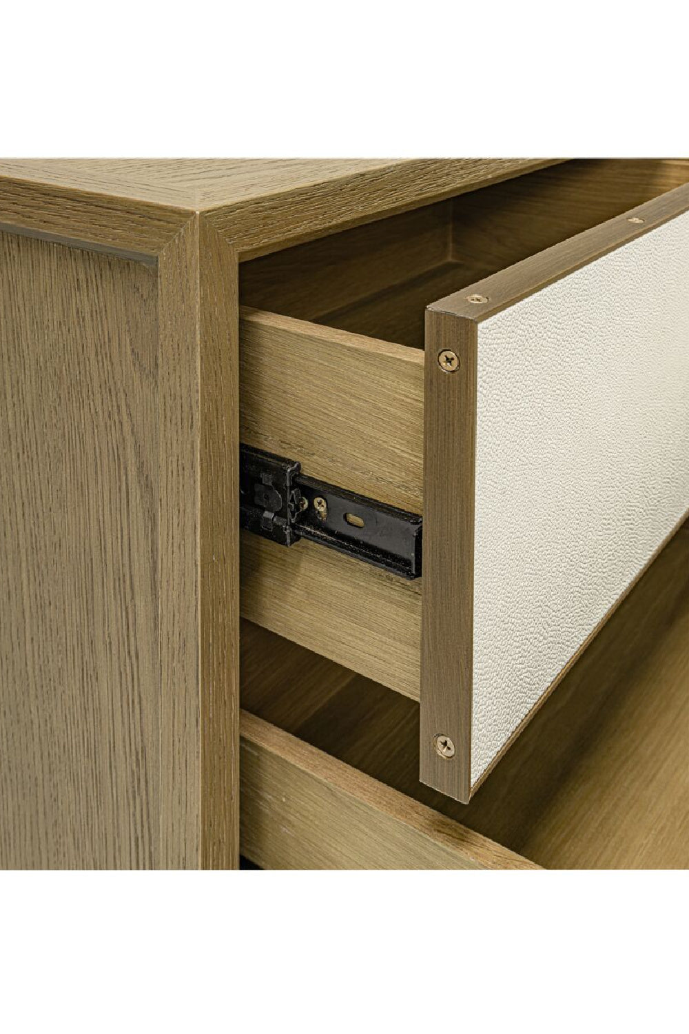 Modern European furniture - Refined Shagreen Nightstand - www.oroa.com | Oroa.com