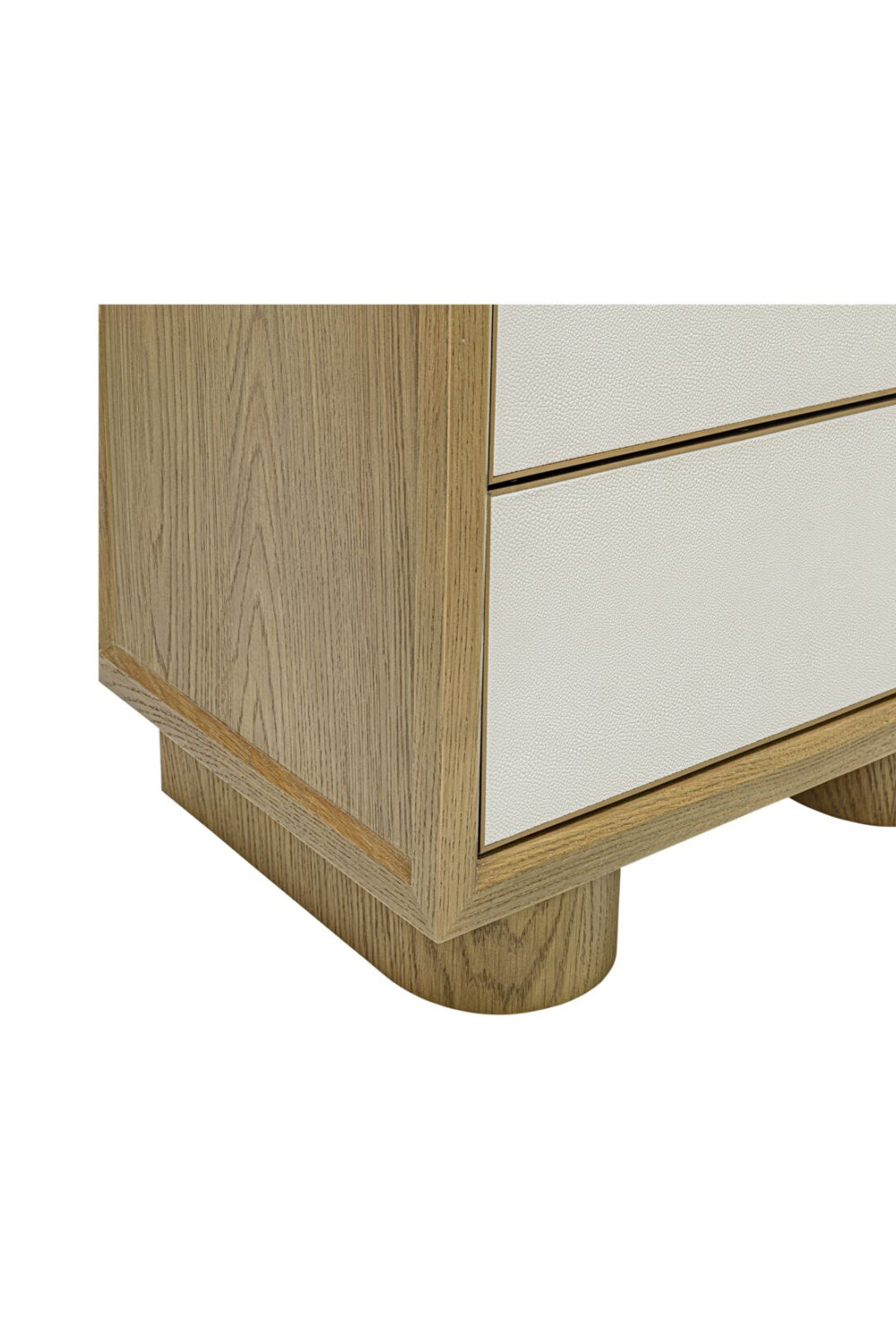 Modern European furniture - Refined Shagreen Nightstand - www.oroa.com | Oroa.com