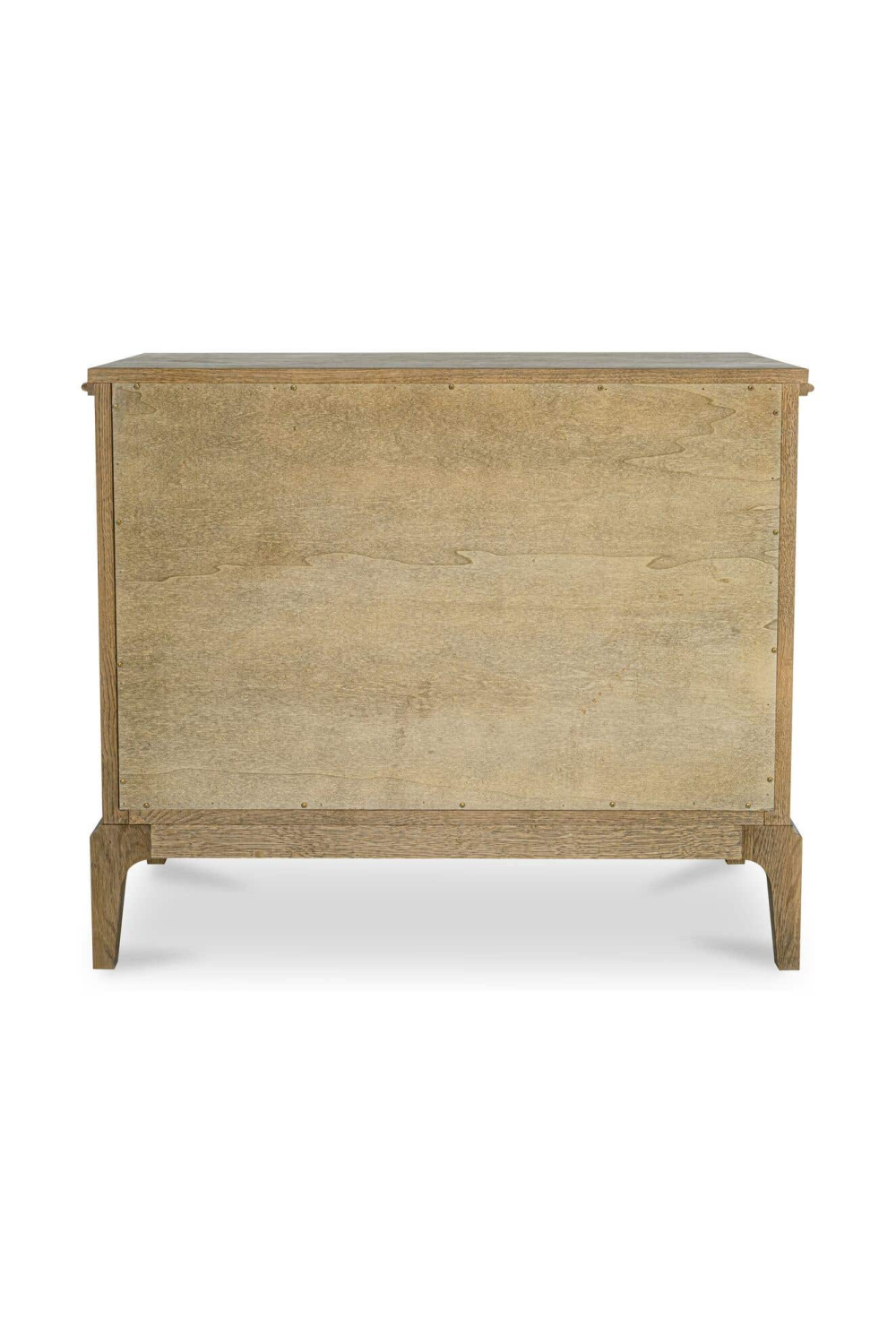 Modern European furniture - Brown Oak 2-Drawer Nightstand - www.oroa.com | Oroa.com