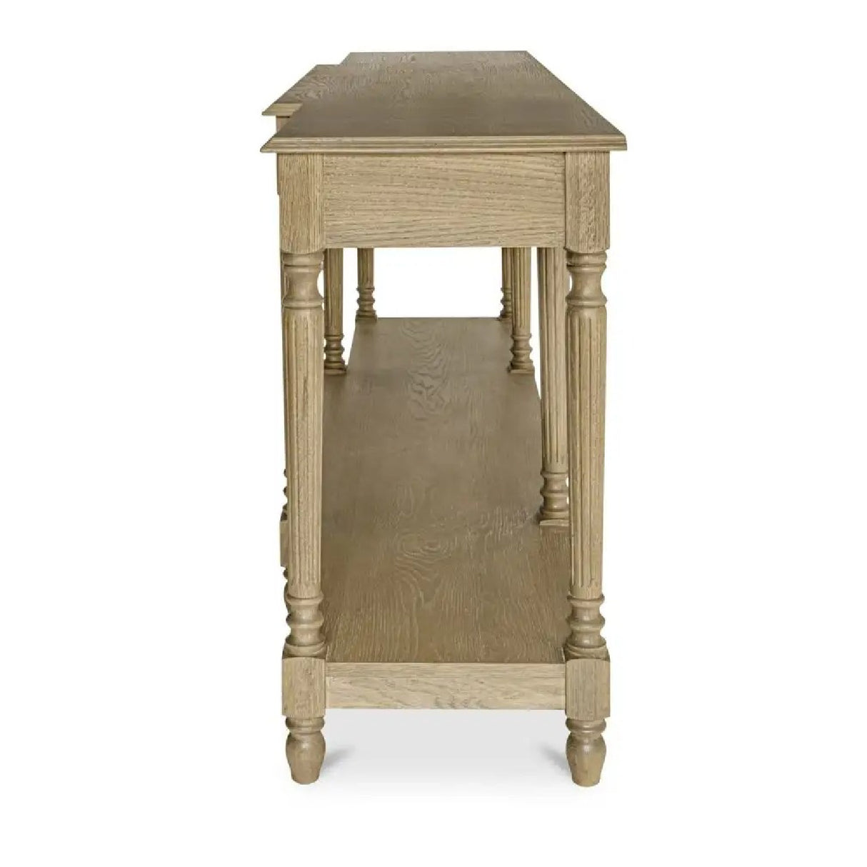 Modern European furniture - Vintage Style Oak Console Table - www.oroa.com | Oroa.com