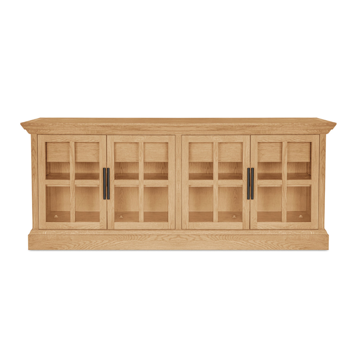 Modern European furniture - Oak 4-Door Sideboard - www.oroa.com | Oroa.com