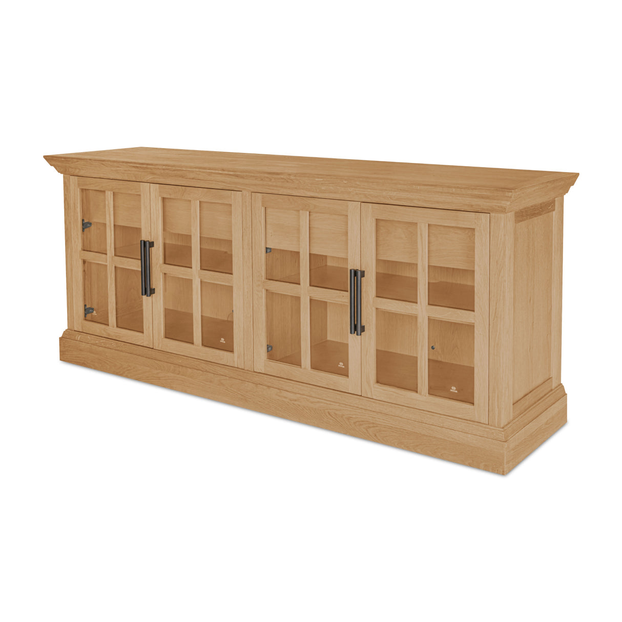Modern European furniture - Oak 4-Door Sideboard - www.oroa.com | Oroa.com