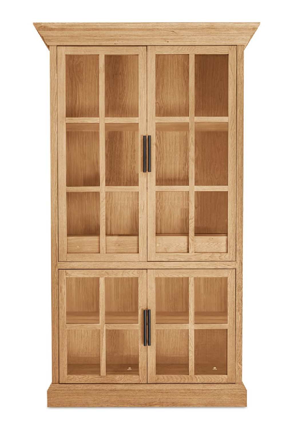 Modern European furniture - Oak 4-Door Tall Cabinet - www.oroa.com | Oroa.com