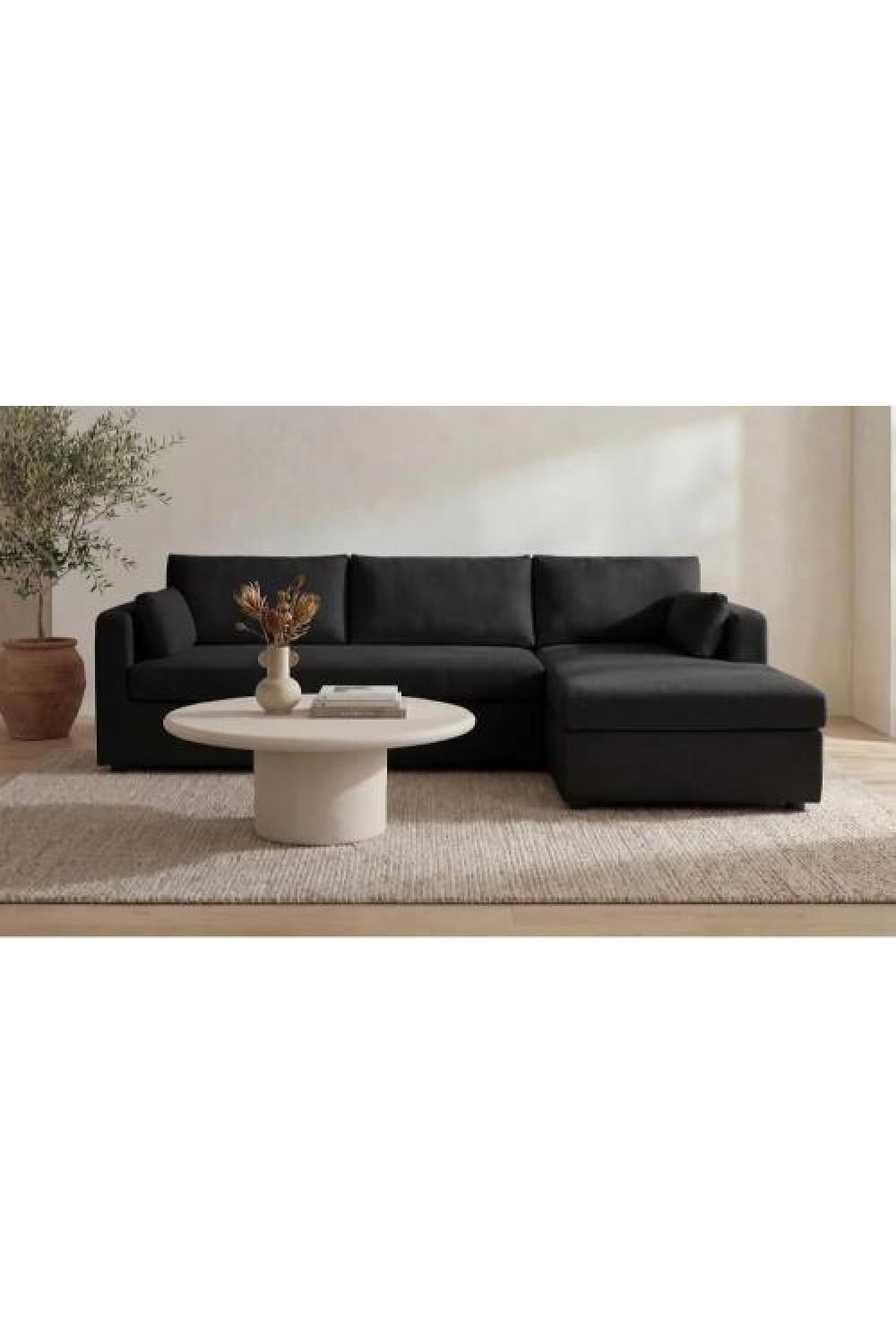 Modern European furniture - Sectional Sofa with Storage Chaise - www.oroa.com | Oroa.com