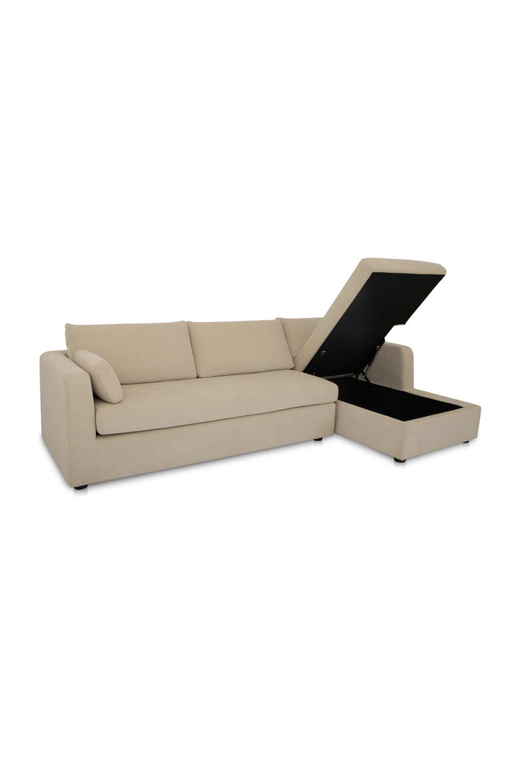 Modern European furniture - Sectional Sofa with Storage Chaise - www.oroa.com | Oroa.com