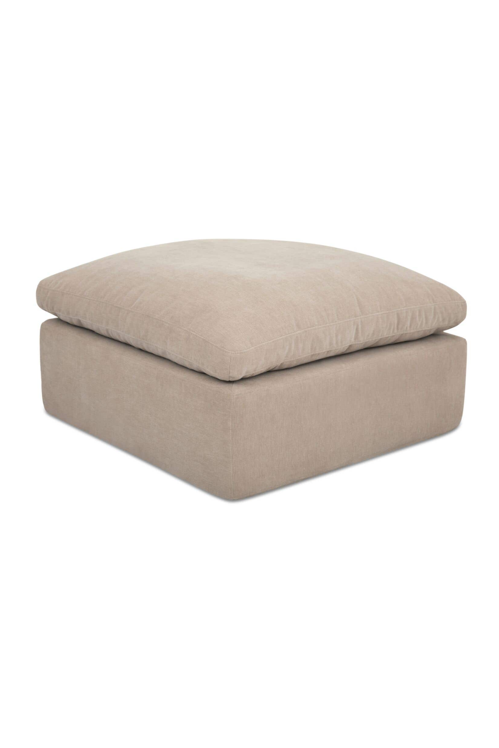 Modern European furniture - Square Upholstered Ottoman - www.oroa.com | Oroa.com