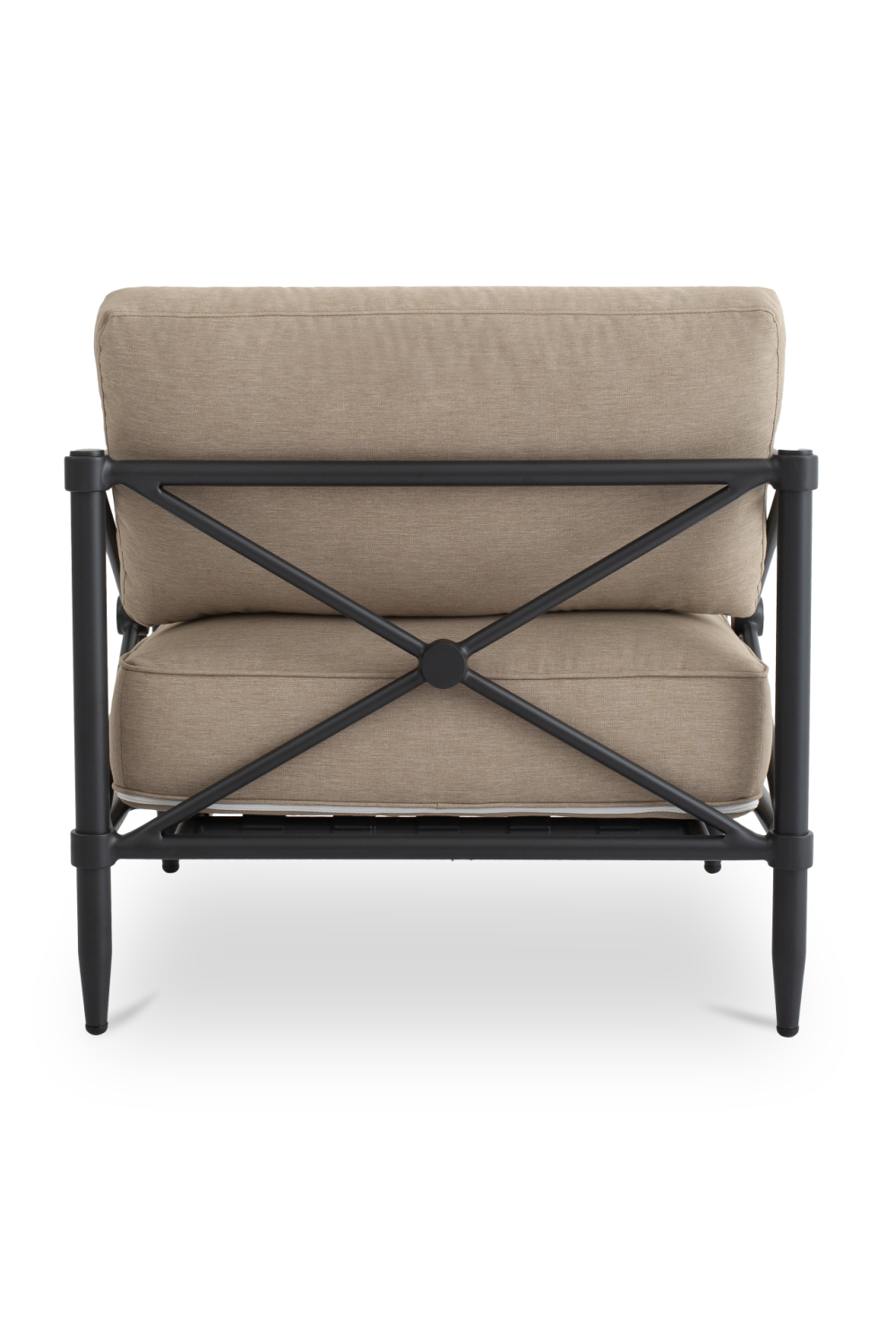 Modern European furniture - X-Framed Outdoor Accent Chair - www.oroa.com | Oroa.com