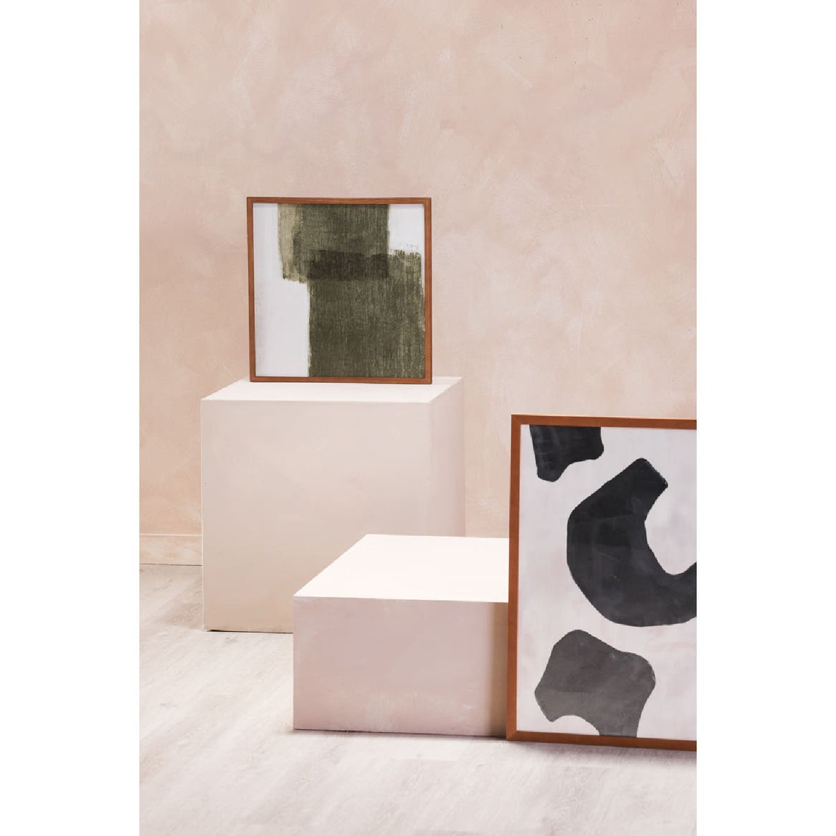 Modern or European furniture - Earthy Green Framed Painting - link to oroa.com | Oroa.com