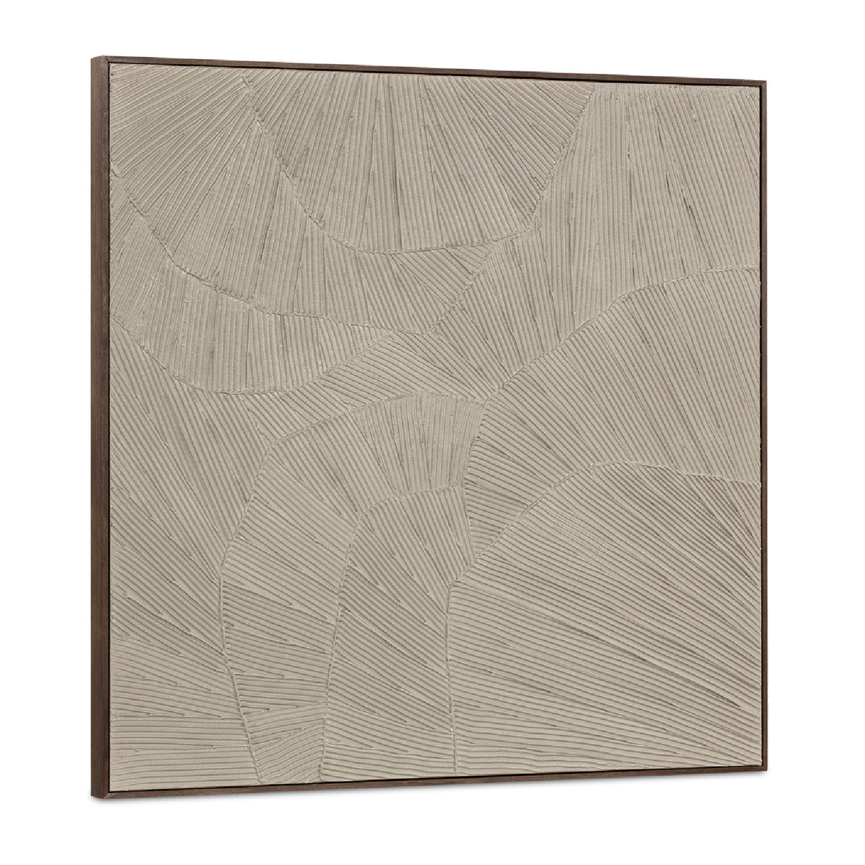 Modern European furniture - Textured Beige Framed Painting - www.oroa.com | Oroa.com