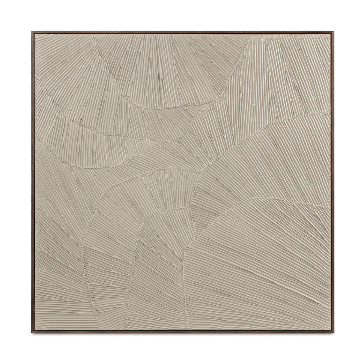 Modern European furniture - Textured Beige Framed Painting - www.oroa.com | Oroa.com