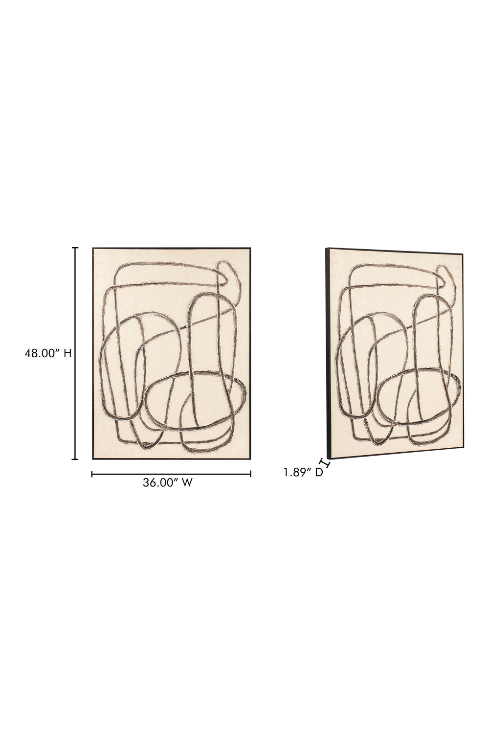 Modern European furniture - Woven Loop Painting - www.oroa.com | Oroa.com