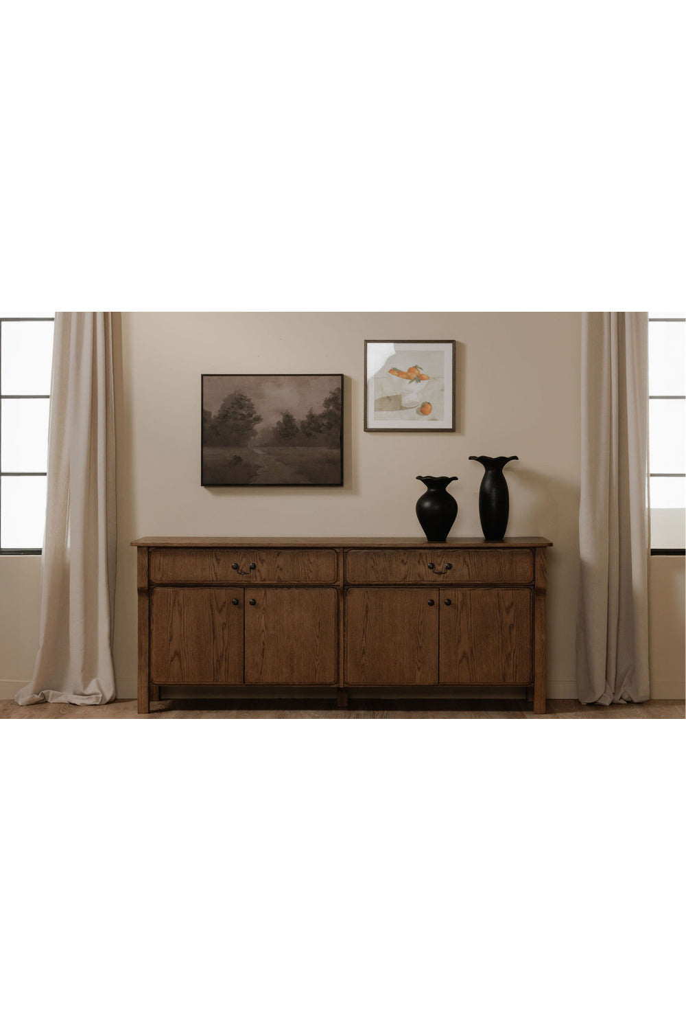 Modern European furniture - Blurry Woodlands Painting - www.oroa.com | Oroa.com