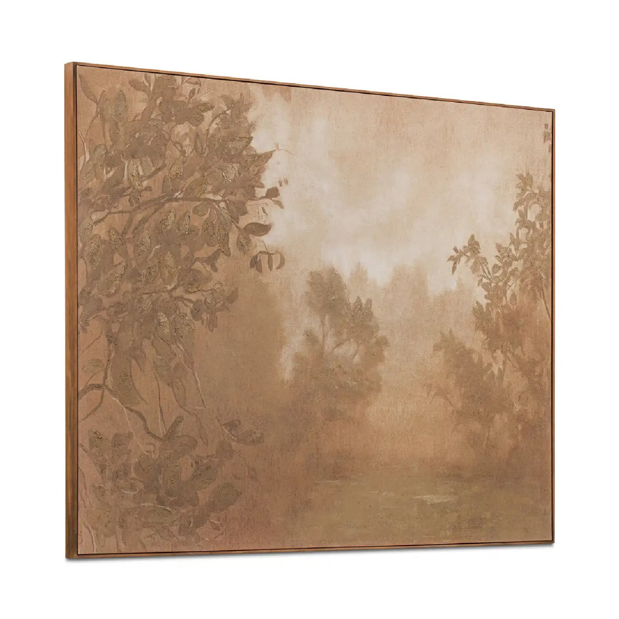 Modern European furniture - Aged Brown Forest Painting - www.oroa.com | Oroa.com