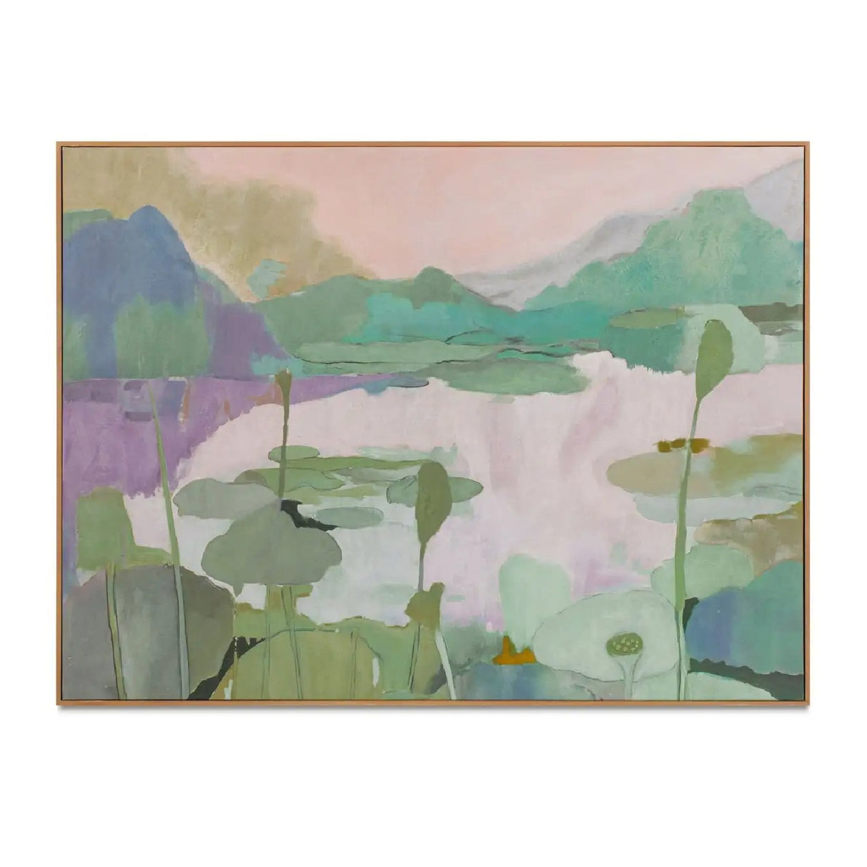 Modern European furniture - Pastel Landscape Framed Painting - www.oroa.com | Oroa.com