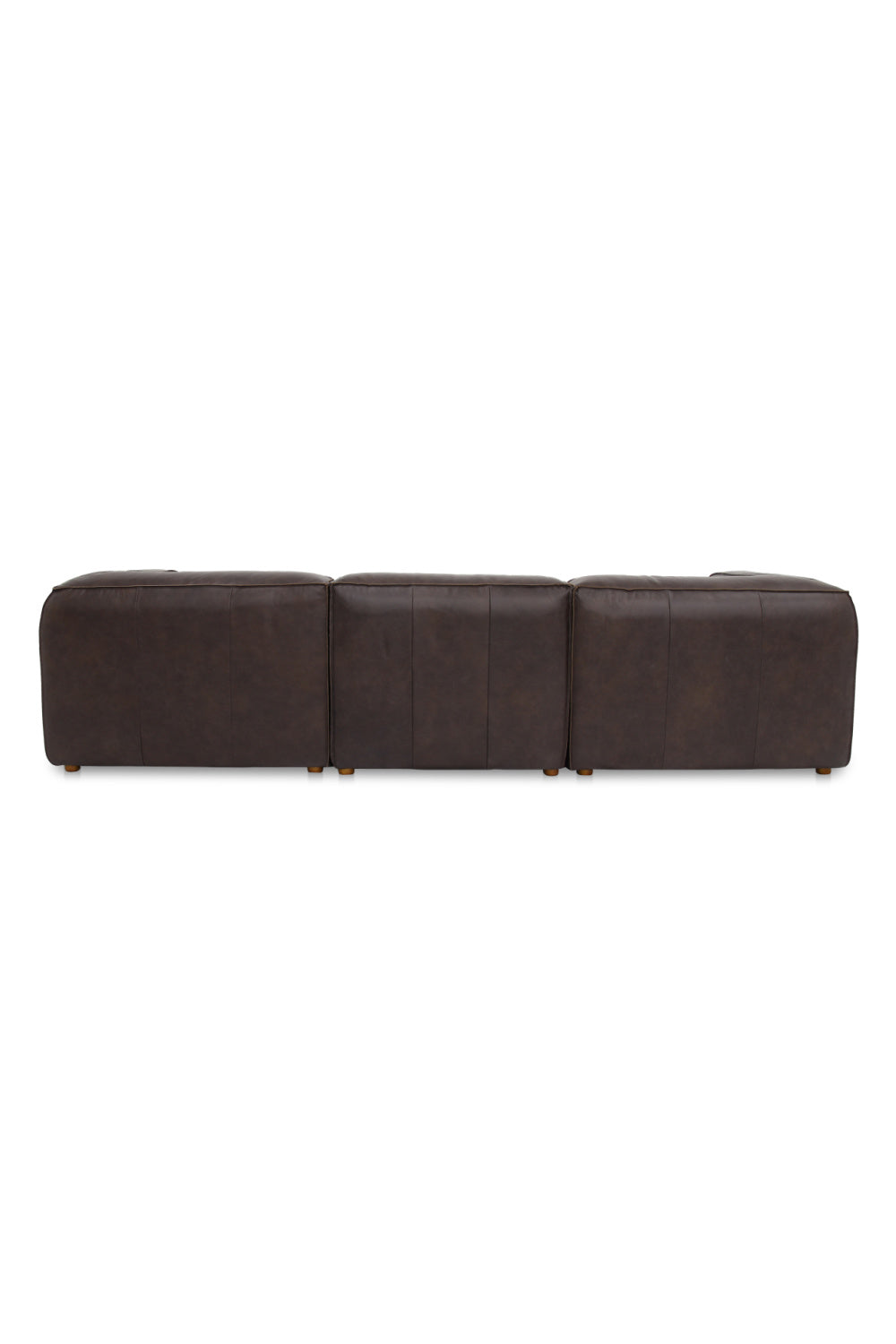 Modern European furniture - Top-Grain Leather Sectional Sofa - www.oroa.com | Oroa.com