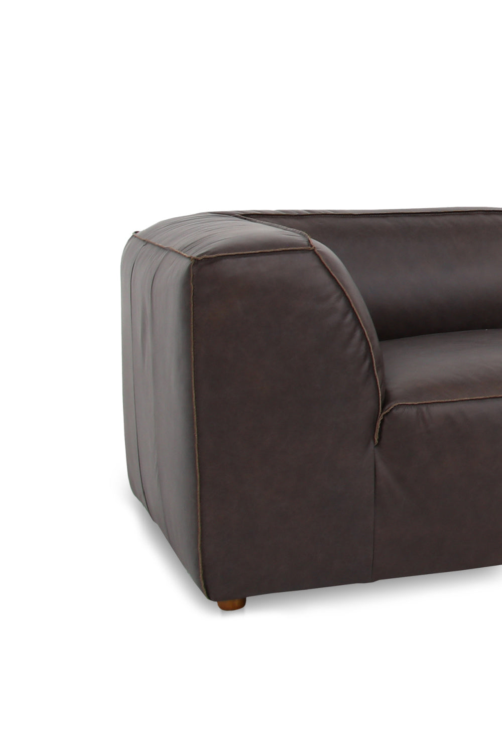 Modern European furniture - Leather Modular Nook Sofa - www.oroa.com | Oroa.com