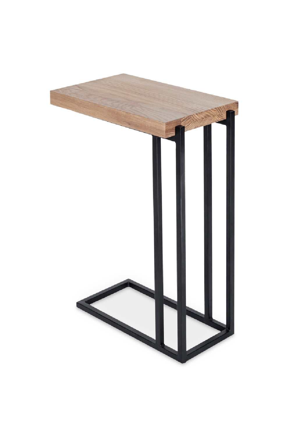 Modern European furniture - C-Shaped Oak Side Table - www.oroa.com | Oroa.com