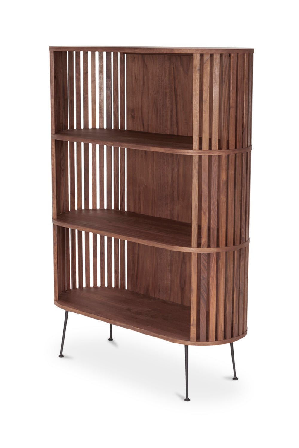 Modern European furniture - Solid Walnut Bookshelf - www.oroa.com | Oroa.com