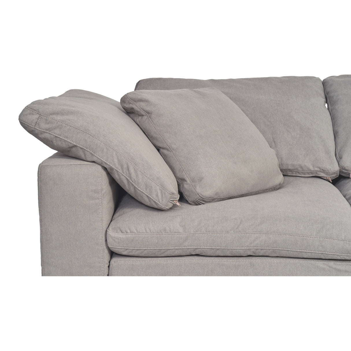 Modern European furniture - Thick Cushioned Modular Sofa - www.oroa.com | Oroa.com