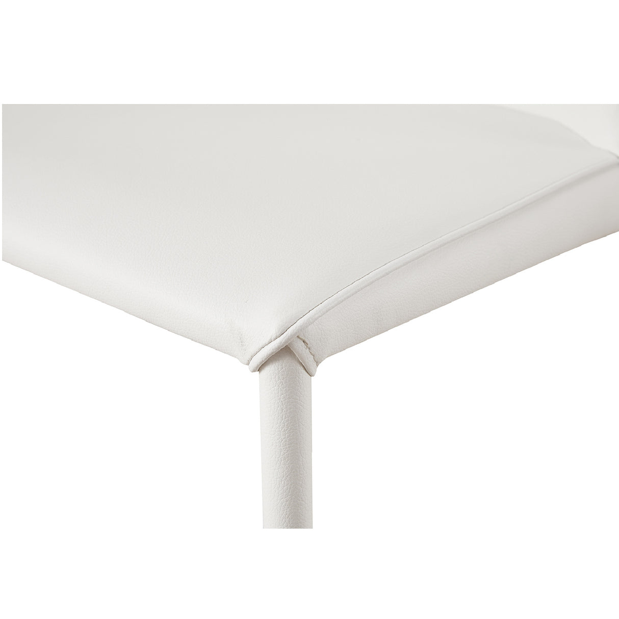Modern European furniture - Minimalist Vegan Leather Dining Chairs (2) - www.oroa.com | Oroa.com