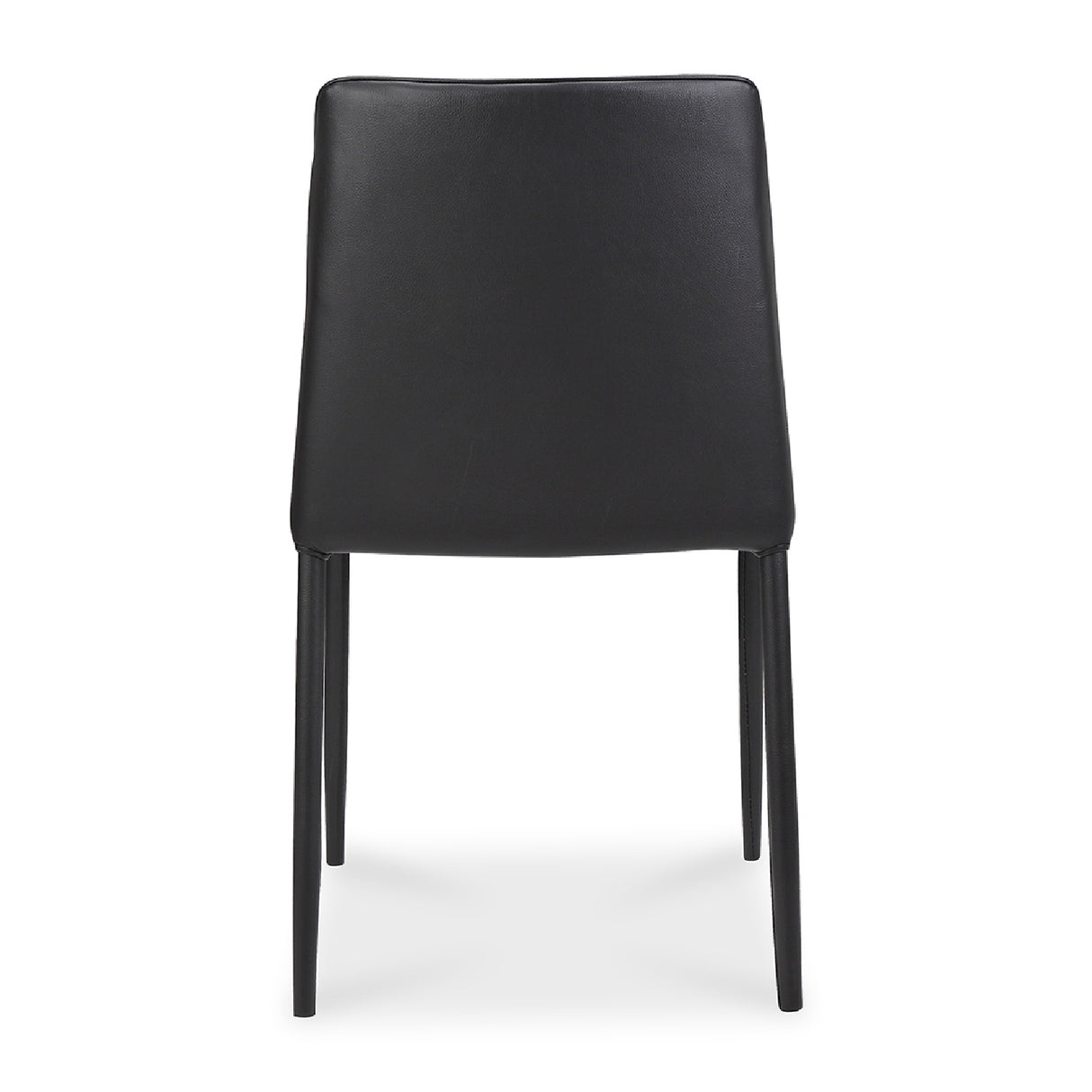 Modern European furniture - Minimalist Vegan Leather Dining Chairs (2) - www.oroa.com | Oroa.com
